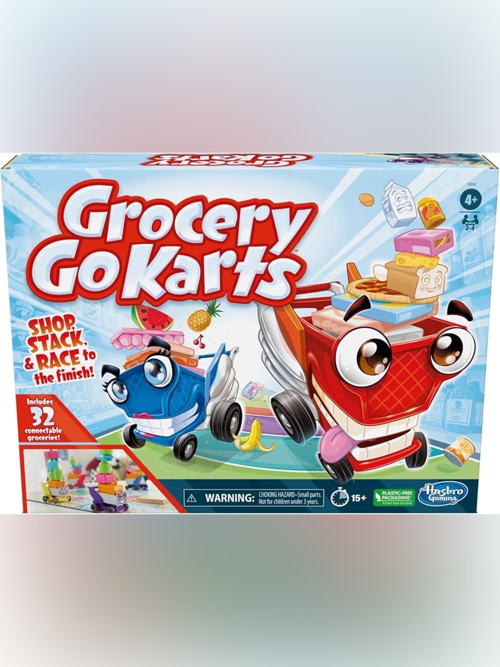 Hasbro Grocery Go Karts game complet